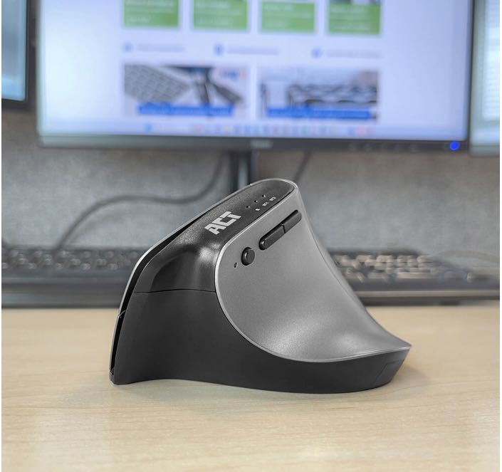 Ергономична мишка - ACT Ergonomic Mouse with Bluetooth and USB-C/USB-A
