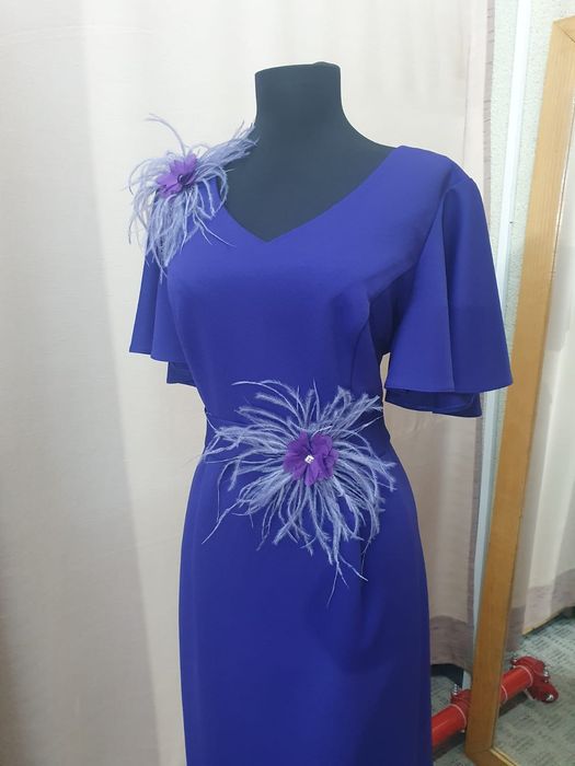 Rochie dreapta din jersey elastic