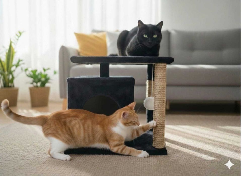 Домик для кошки и котят