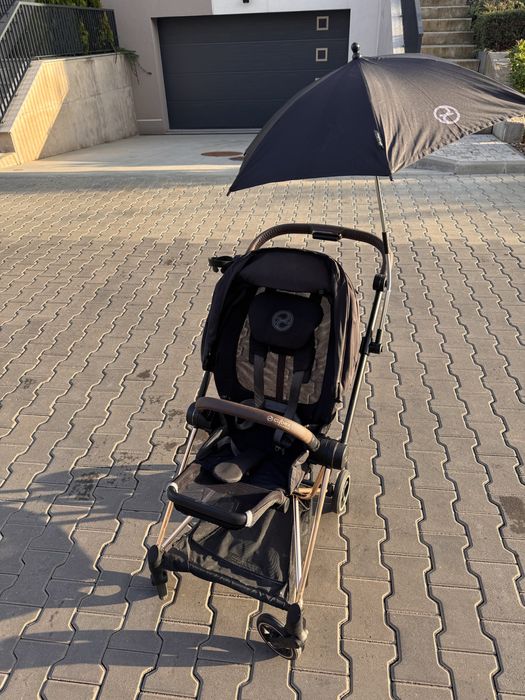 Cybex Mios 3 Rose Gold / Sepia Black – пълен комплект с аксесоари