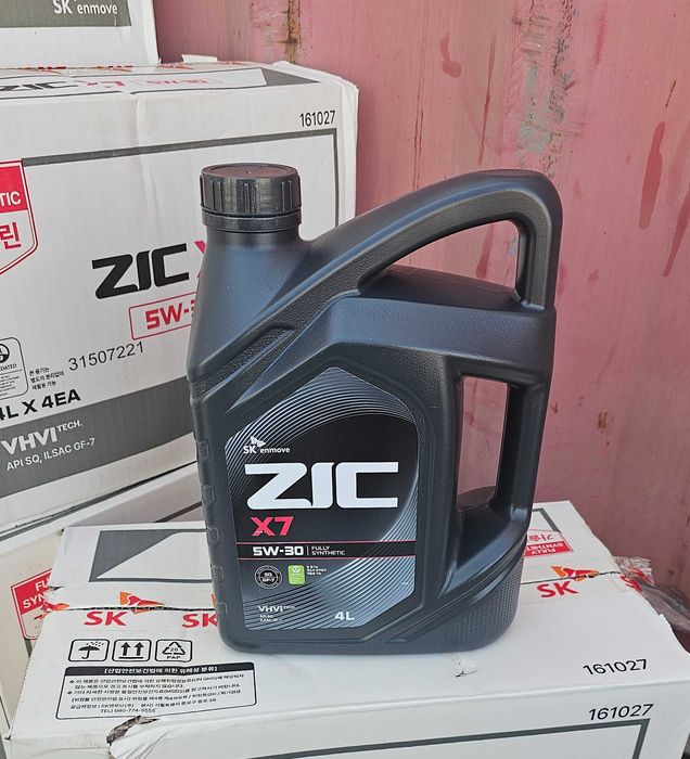 Моторное масло Zic X7000 5w-30 Корея