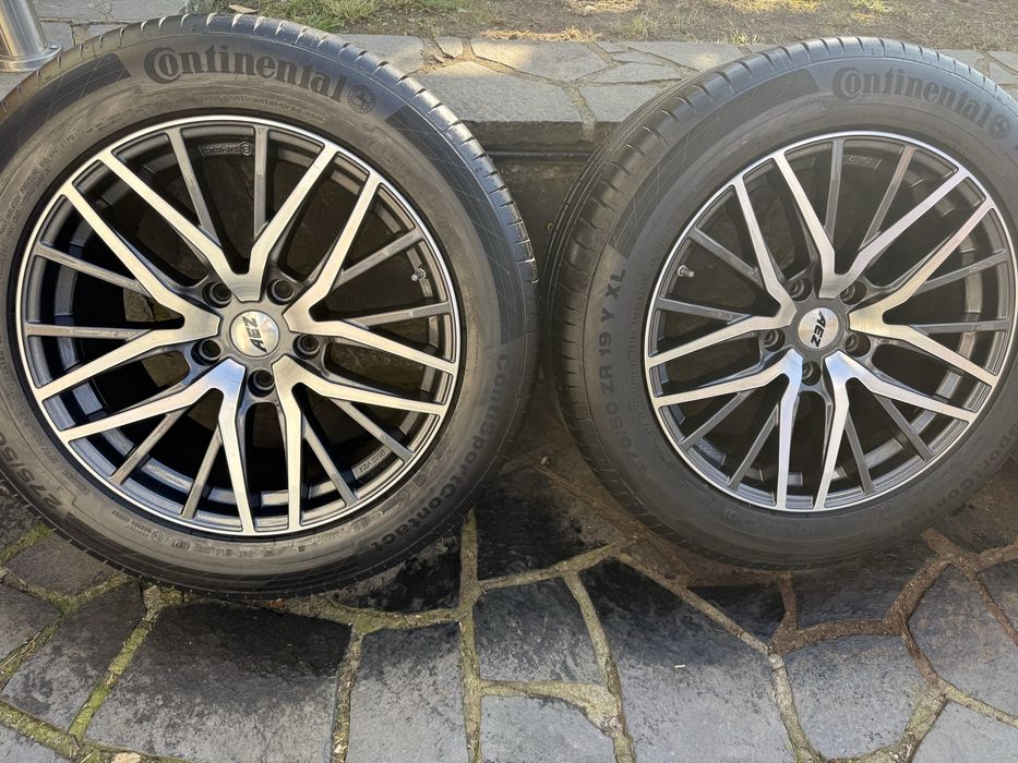 Jante AEZ R19 + anvelope Continental