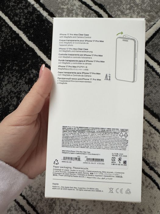 iPhone 17 Pro Max Clear Case