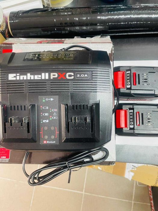 Set Einhell Power X-Change+acumulatori (1 functional)+încărcător dublu