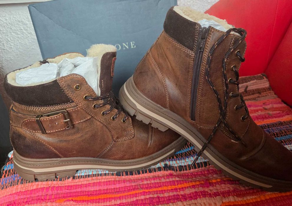 Bocanci imblaniti Pier One, marime 45, noi cu etichetă