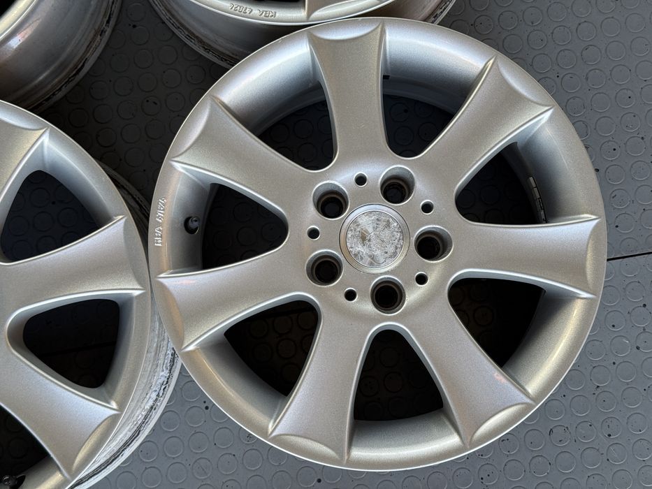 4бр. КАТО НОВИ 16” Джанти “ALUETT” 5х112 за -MERCEDES/VW/AUDI/SKODA/SEAT/VAG- 7Jx16H2, ET38