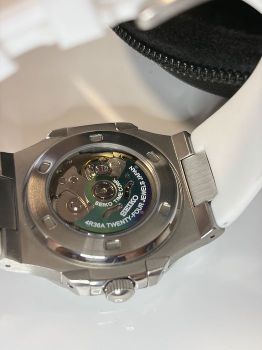 Ceas Seiko mod Nautilus 41mm - Safir - automat - Open Heart