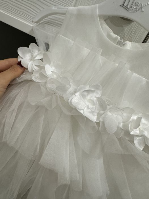 Рокли за кръщене 9 месеца 68-74см