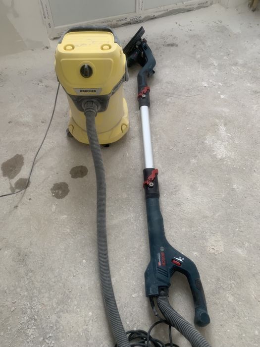 Închiriez girafă / masina  șlefuit pereți Bosch + Aspirator