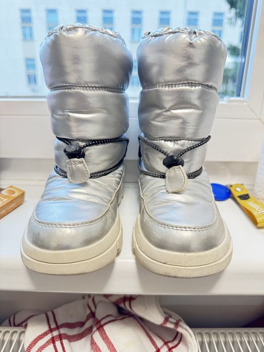 Cizme fetite Geox imblanite si inpermeabile