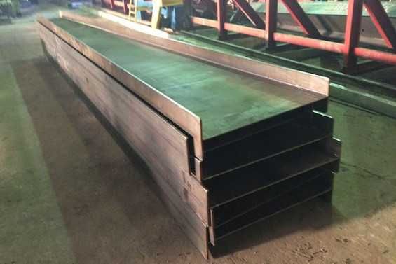 Стальные сварные двутавры, коробчатые балки, гнутый швеллер и уголки