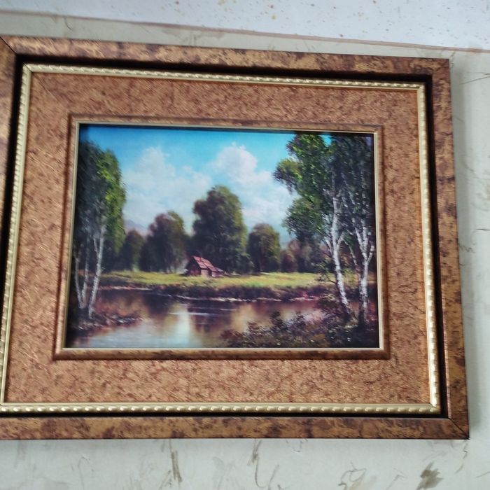 Картина на дереве