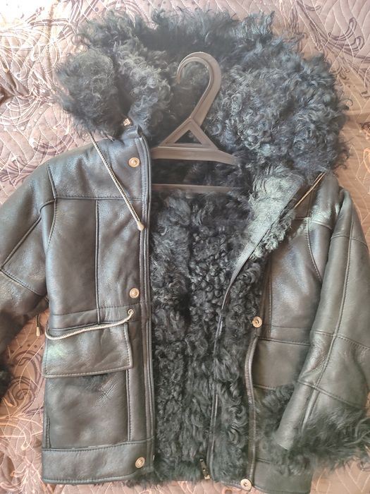 Натуральная дублёнка на мальчика