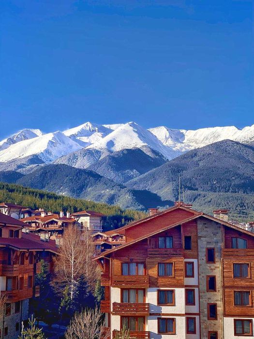 Студио под наем с камина и прекрасна гледка към Пирин от собственик