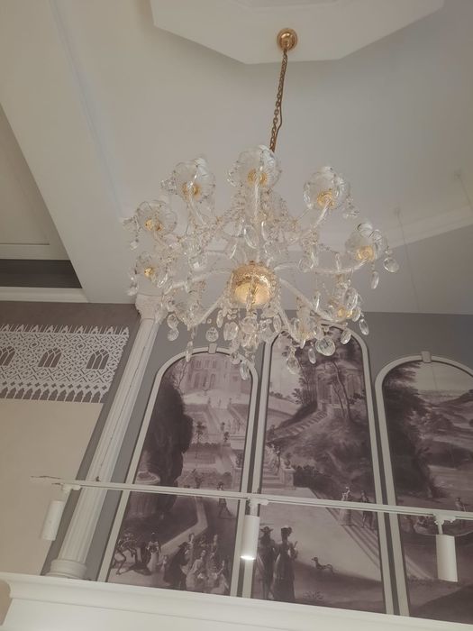 Люстра хрустальная