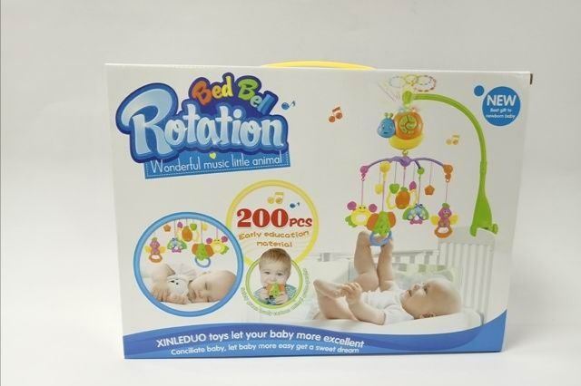 Мобиль на кроватку, проигрывающий колыбельные мелодии