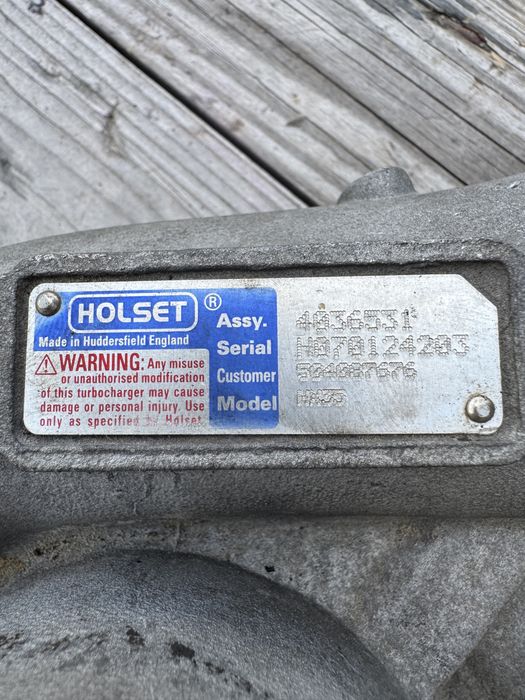 Holset Hx35 турбо турбина