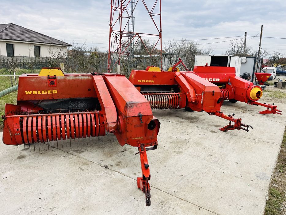 Presa de balotat mica, Welger AP 41, baloti patrati, dreptunghiulari