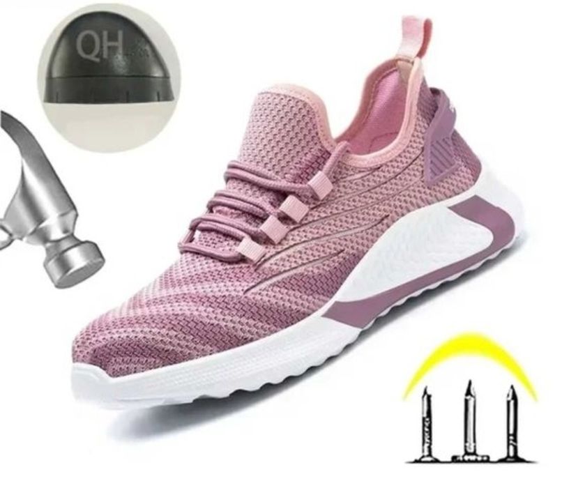 Дамски работни обувки Pink 003