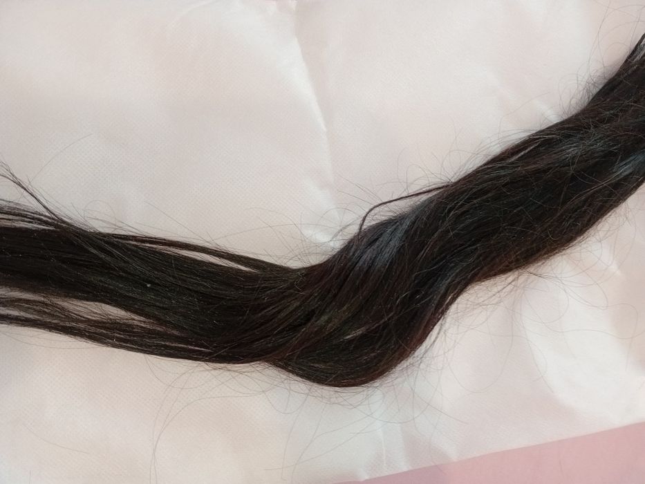 Волосы натуральные для наращивания 45см