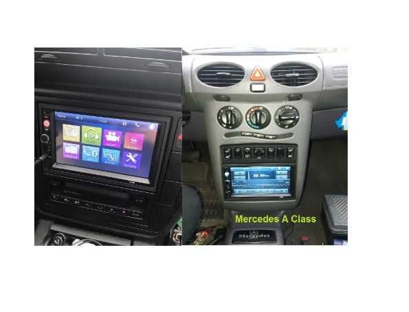 dvd auto player, usb, bt, radio + camera