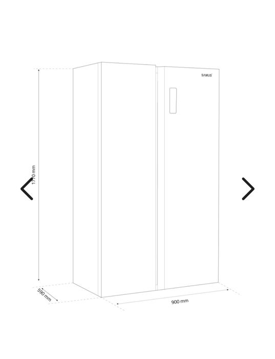 Vând frigider 2 usi