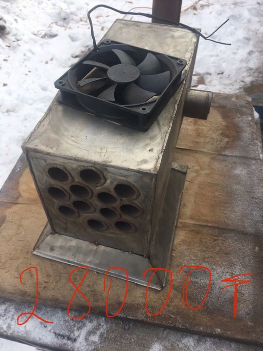 Теплообменник для зимней рыбалки