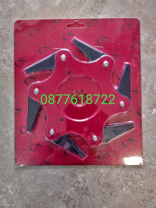 Диск за бензинов тример храсторез с 6 ножа