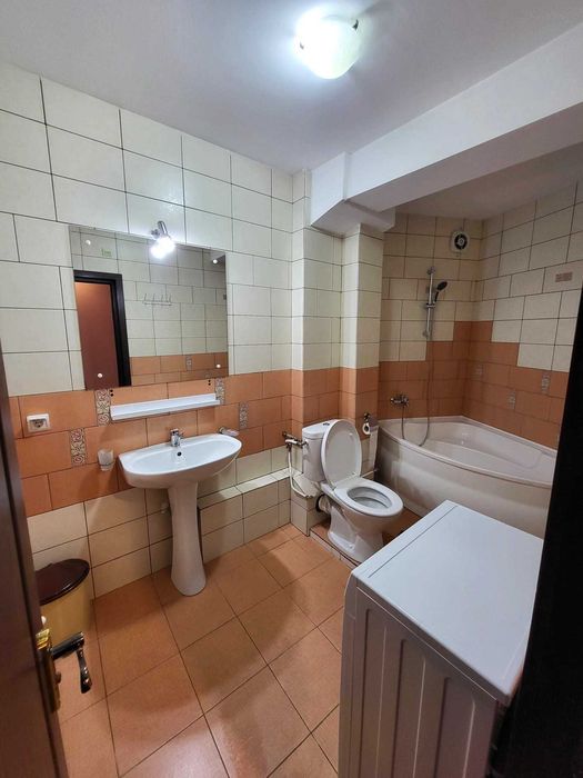 Apartament 2 cam living+bucatarie open space, 1 balcon, 1 baie, dressing, loc parcare, OMW Bucium 68mp