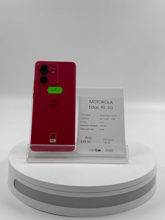 Motorola Edge 40 256/8 GB Garantie 24 luni CashBox