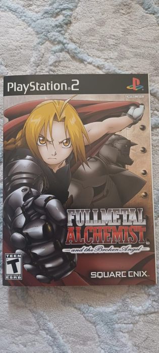 Joc foarte rar PS2 dvd "Fullmetal alchemist and the broken angel" (în engleză)