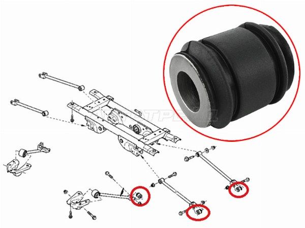 Сайлентблок Renault Duster