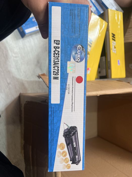 Картридж. Цветные и черные