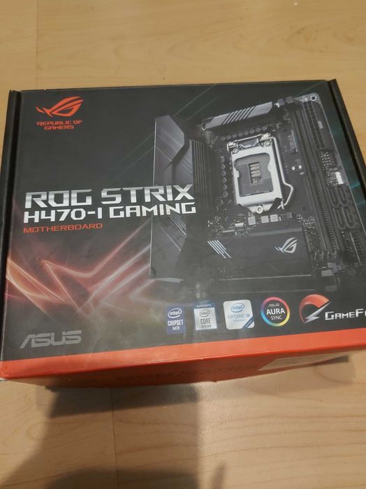 Placa de basa miniATX Asus Rog Strix H470-I Gaming