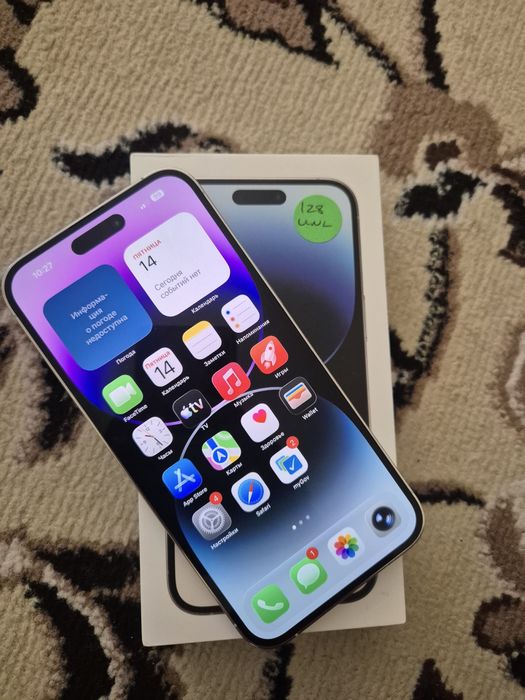 Iphone 14Pro Max 128GB kar dok bor E sim