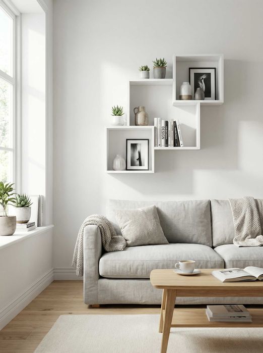 Полка навесная "Кубы"