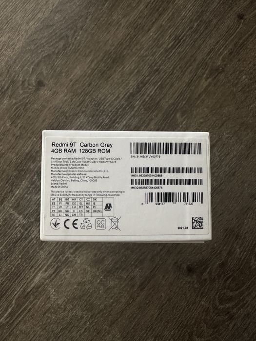 Телефон Xiaomi Redmi 9T