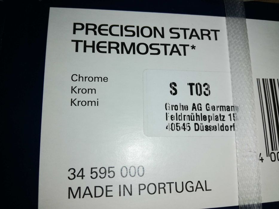 Vând baterie Grohe cap termostat