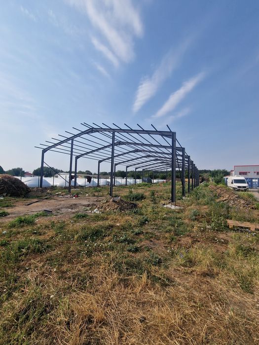 Structuri Metalice,  hale complete din ipe