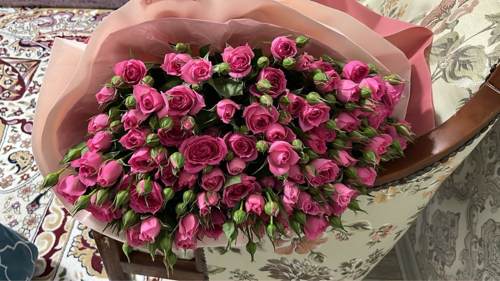 Продам букет из 101 розы