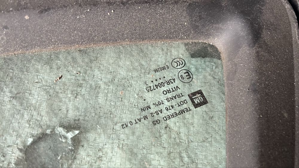 Задно дясно стъкло Opel Mokka 1