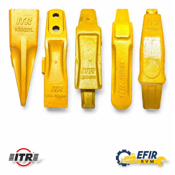 Зъби за кофa за багери JCB, Komatsu, Caterpillar, Hidromek, и др.