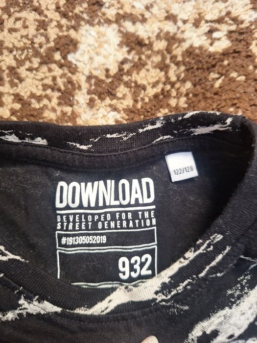 Сет Детски блузи 128, ризи ръкавици като нови