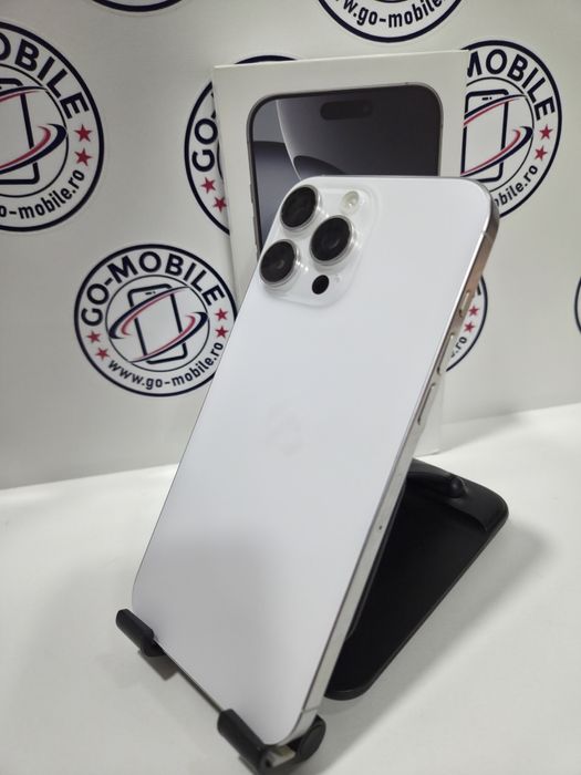 iPhone 16 Pro Max - White Titanium- Garantie