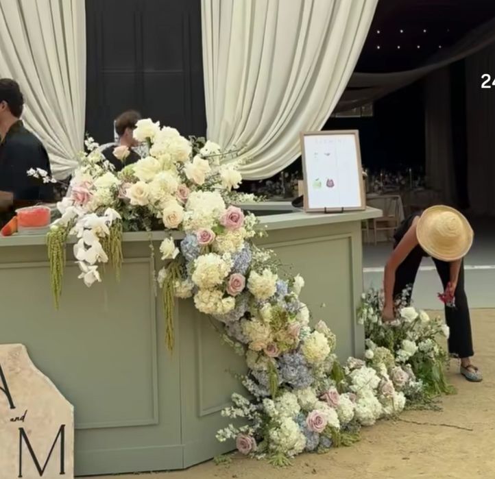 Цветочные композиции  оформление