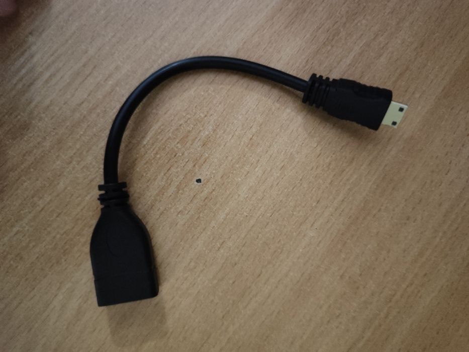 Переходник HDMI (мама) - Mini HDMI (папа)