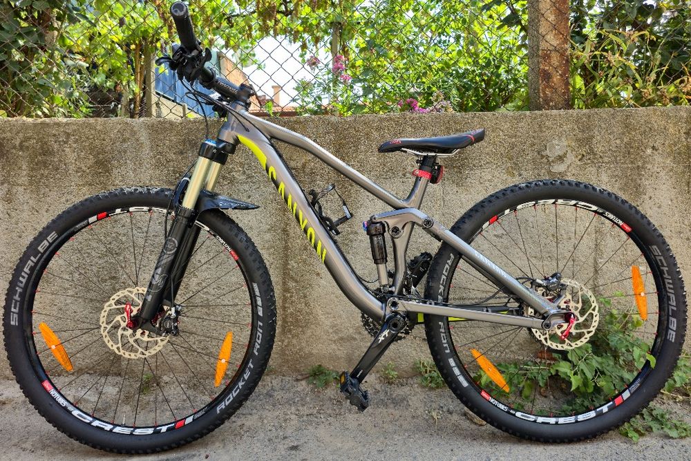 Canyon Nerve 27.5 S размер рамка Full Fox 32 Full SLX 30 скорости Алуминиев