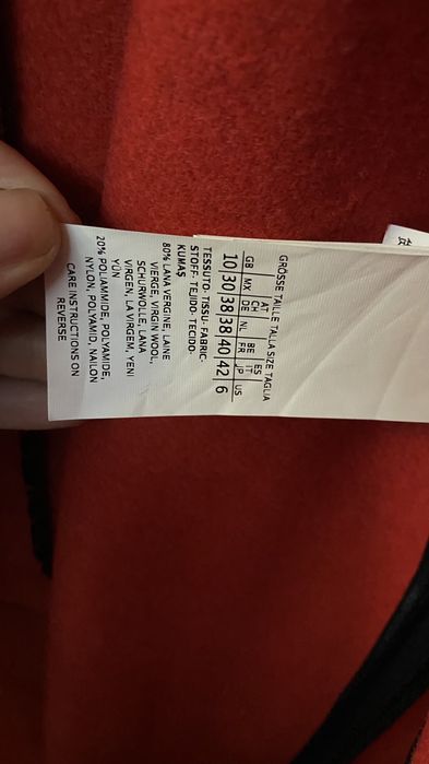 Trench/ Palton Max&Co din lana superb