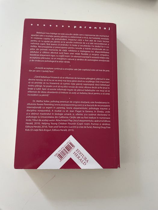 Bebelusul meu intelege tot Aletha Solter