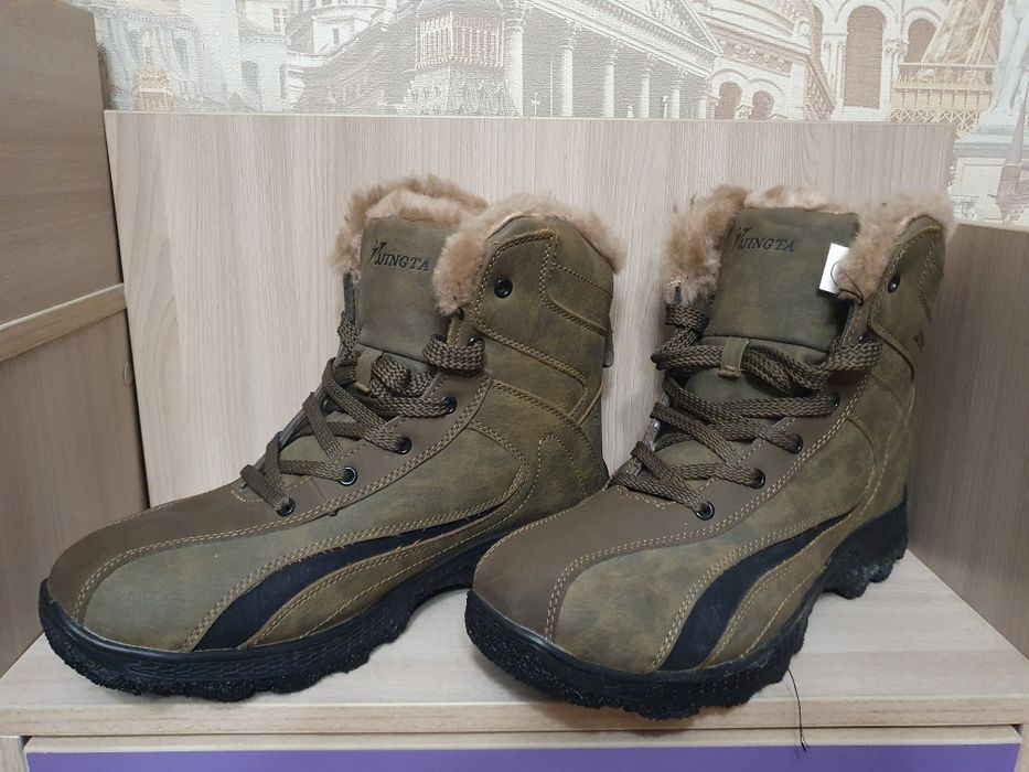 Очень тёплые зимние ботинки